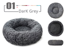 Load image into Gallery viewer, Comfy Calming Mini Donut Cuddler Dog Bed