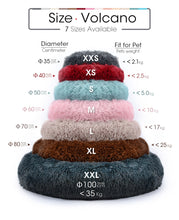 Load image into Gallery viewer, Comfy Calming Mini Donut Cuddler Dog Bed
