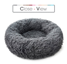 Load image into Gallery viewer, Comfy Calming Mini Donut Cuddler Dog Bed
