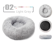 Load image into Gallery viewer, Comfy Calming Mini Donut Cuddler Dog Bed
