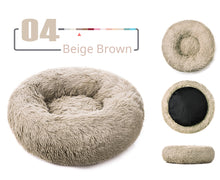 Load image into Gallery viewer, Comfy Calming Mini Donut Cuddler Dog Bed
