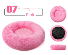 Load image into Gallery viewer, Comfy Calming Mini Donut Cuddler Dog Bed
