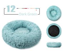 Load image into Gallery viewer, Comfy Calming Mini Donut Cuddler Dog Bed
